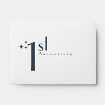 Enveloppes bleues de la capsule temporelle mariage