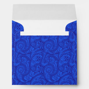 Enveloppes Blue Paisley