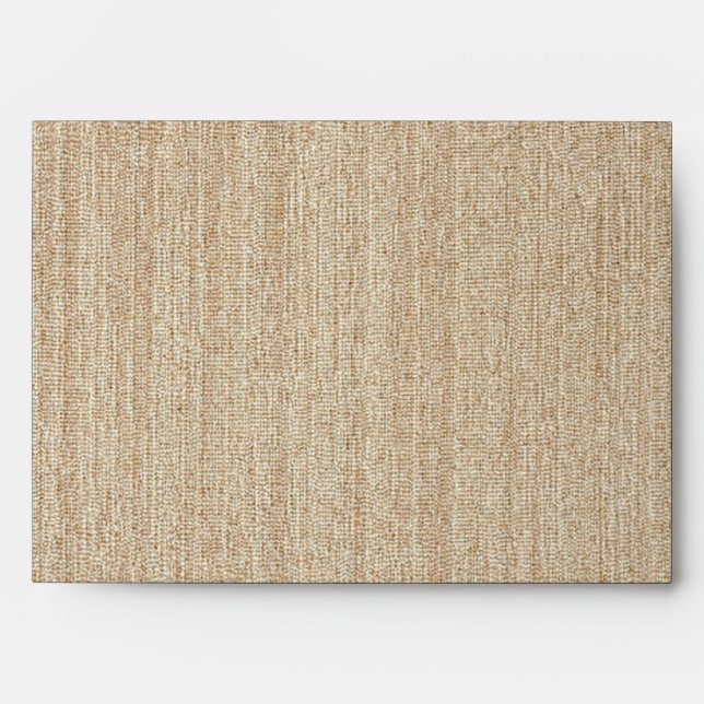 Enveloppes Bordure du coquillage sur l'enveloppe du Mariage d (Devant)