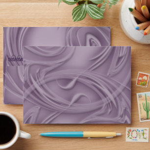Enveloppes Boucles au-dessus de pourpre