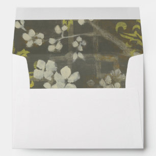 Enveloppes Branche modelée I de fleur
