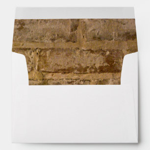 Enveloppes Briques industrielles chic