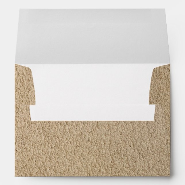 Enveloppes Burlap Rustic Arrière - plan Mariage (Dos (Bas))