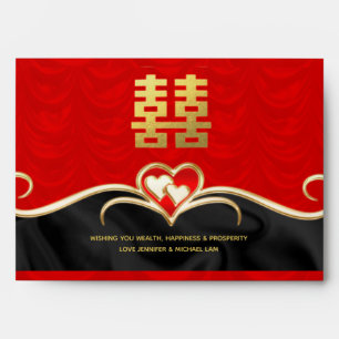 Enveloppes Cadeaux Mariages Red Lucky en Chine