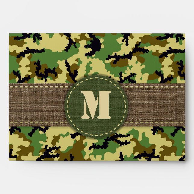 Enveloppes Camouflage des bois (Devant)