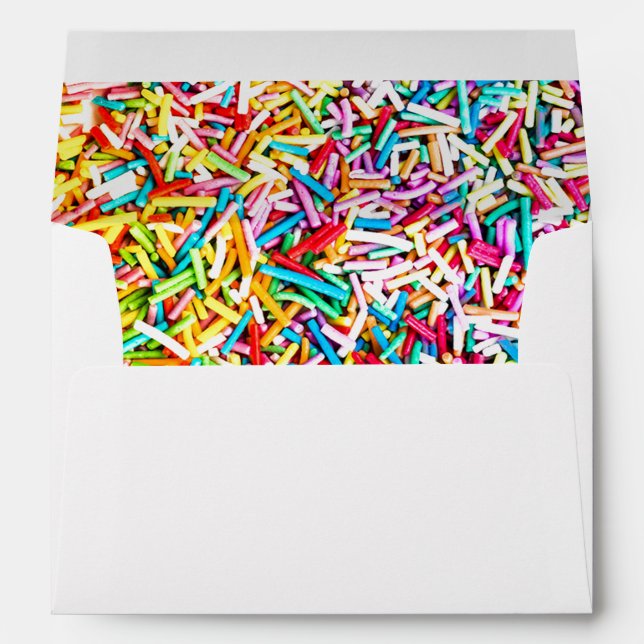 Enveloppes Candy Theme ENVELOPE Sprinkings (Dos (Bas))
