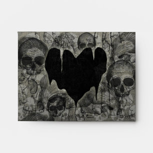 Enveloppes cardiaques Bleak gothiques