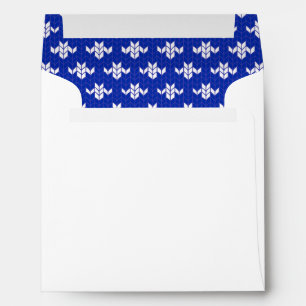 ENVELOPPES CARRÉES SCANDIA BLEU 5,25 PO