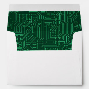 Enveloppes Carte de circuit informatique