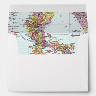 ENVELOPPES CARTE : PHILIPPINES, 1905