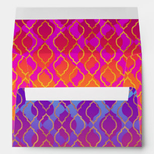 Enveloppes Cartes d'invitation arabes marocaines glamour aux 