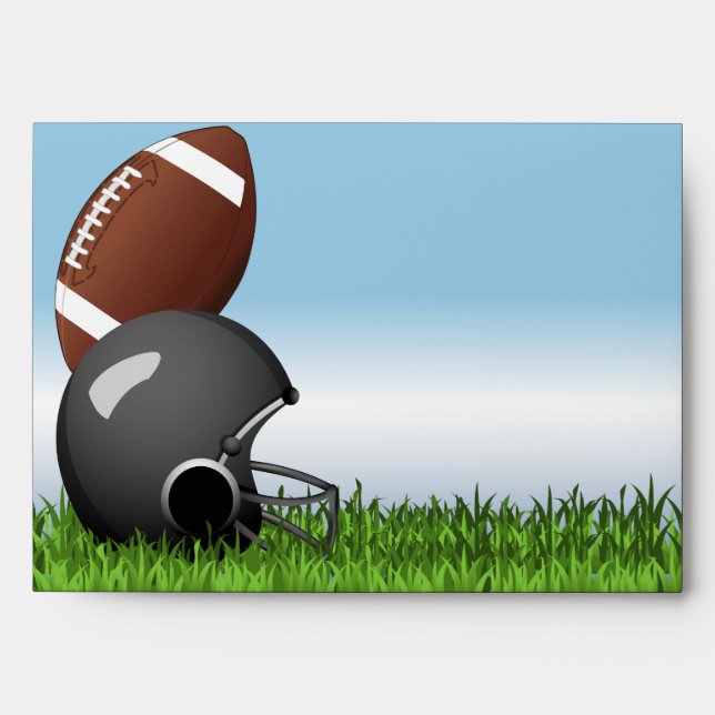 Enveloppes Casque de football/bal (Devant)