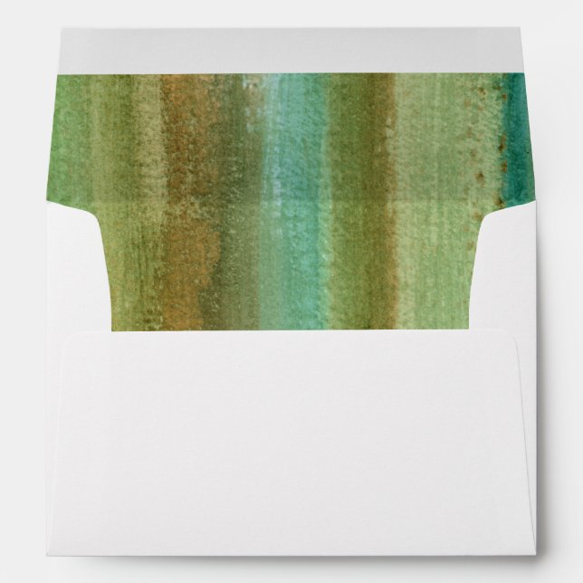 Enveloppes Champs au printemps I (Dos (Bas))