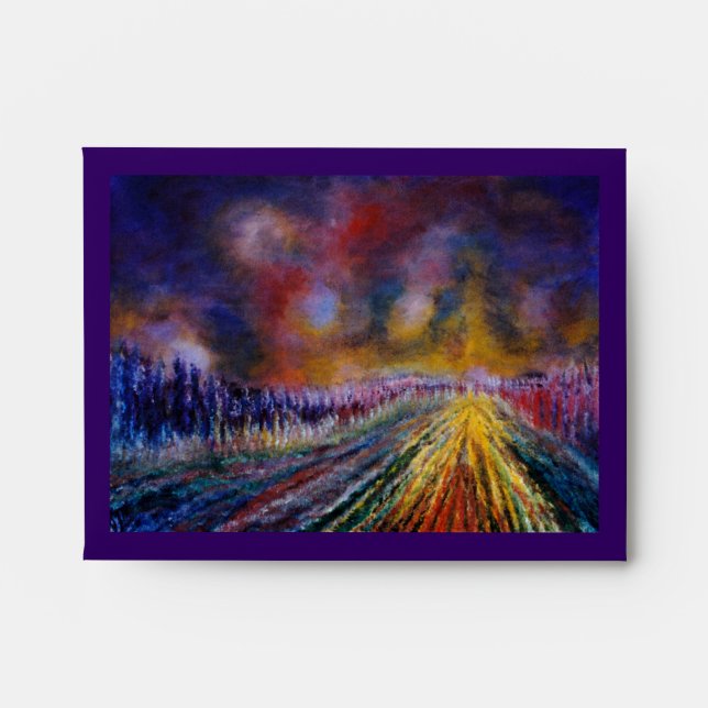 Enveloppes Chemin pourpre (Devant)