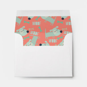 Enveloppes Chiens et os de Woof
