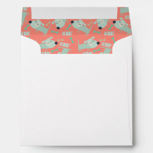 Enveloppes Chiens et os de Woof