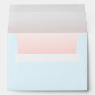 Enveloppes Ciel bleu et bleu