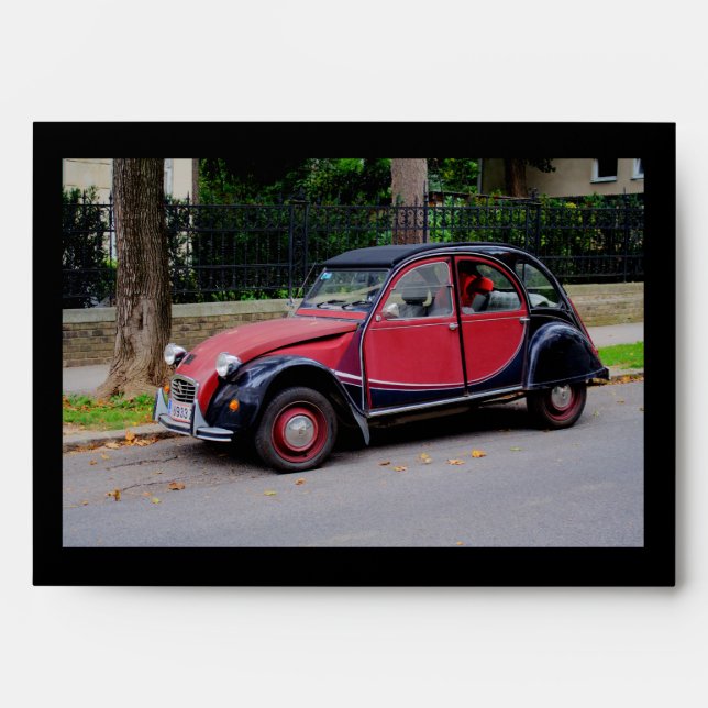 Enveloppes Citroen 2 CV Charleston (Devant)