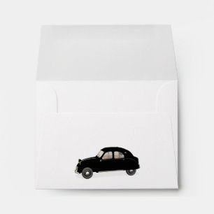 Enveloppes Citroen noir 2CV