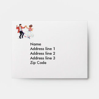 Enveloppes classiques pour danseuses de rock et de