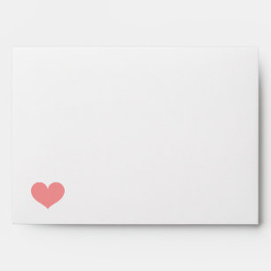 Enveloppes Coeur et pinces roses