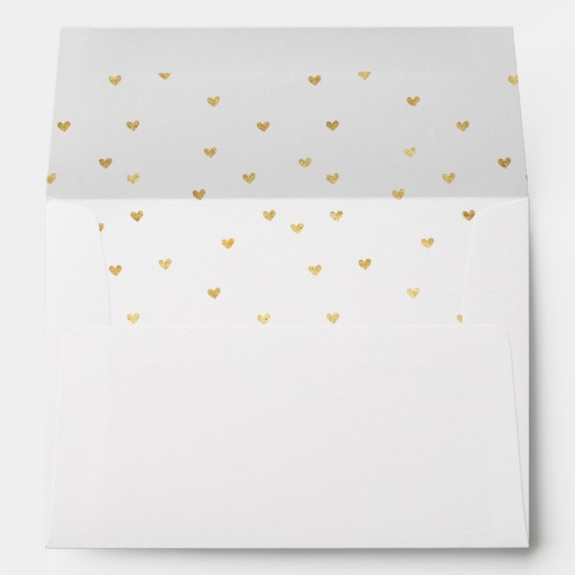 Enveloppes Coeurs d'or (Dos (Bas))