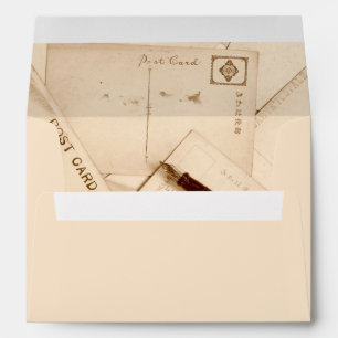 Enveloppes Conception de cartes postales anciennes