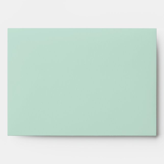 Enveloppes Coton Candy Vert Abstrait (Devant)