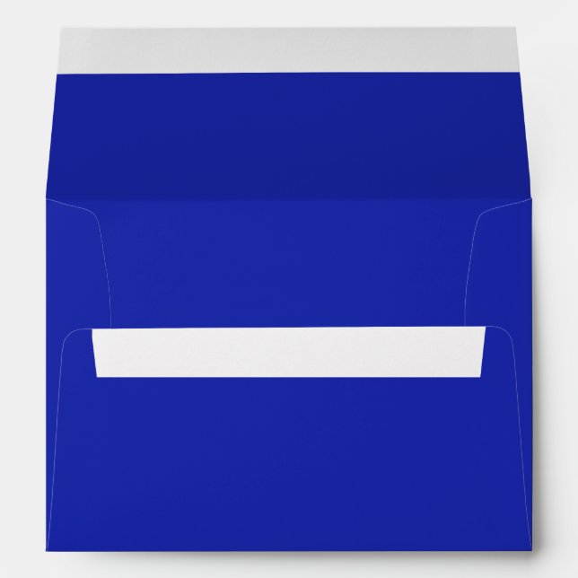 Enveloppes couleur bleu Cobalt (Dos (Bas))