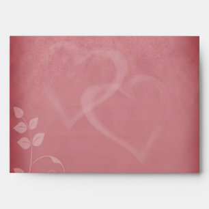 Enveloppes Couleur Bourgogne Vintage