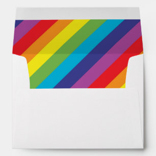 Enveloppes Couleurs arc-en-ciel