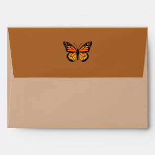 Enveloppes Couleurs des papillons monarques