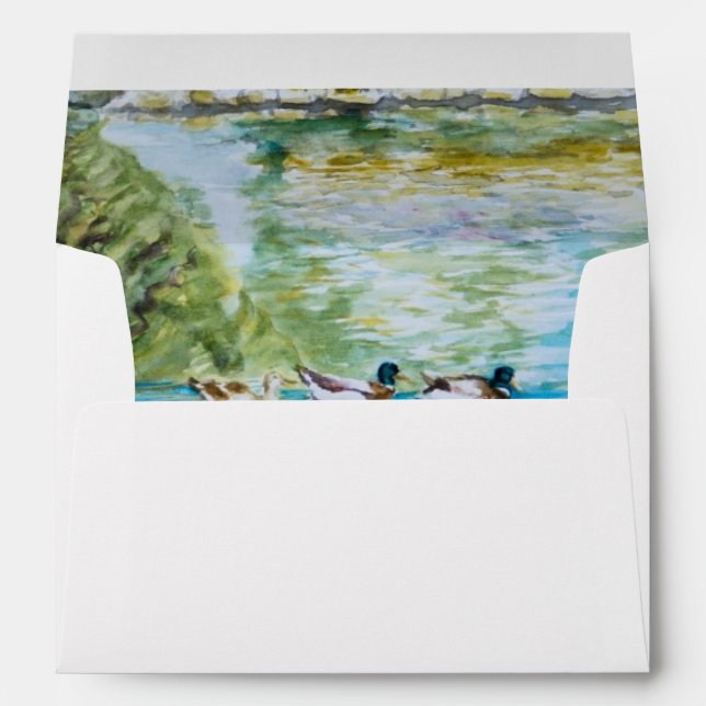 Enveloppes Croisement de canal (Dos (Bas))