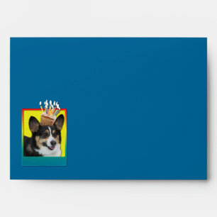 Enveloppes Cupcake d'anniversaire - Corgi