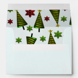 Enveloppes Cute Classic Père Noël Whimsey HOLIDAY ENVELOPES