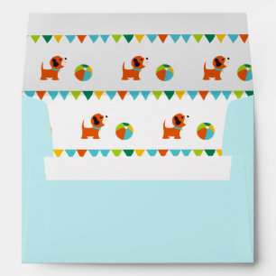 Enveloppes d'anniversaire de marionnettes