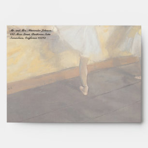 Enveloppes Danseurs au Bar par Edgar Degas, Ballet Vintage