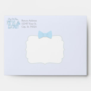 Enveloppes de baby shower de bébé