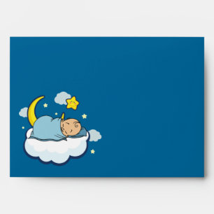 Enveloppes de baby shower de bébé du sommeil A7