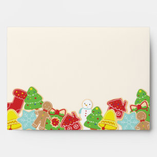 Enveloppes de biscuits de Noël