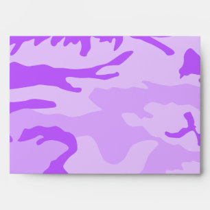 Enveloppes de camouflage violet