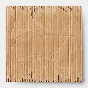 Enveloppes de Carré de texture de carton imprimé