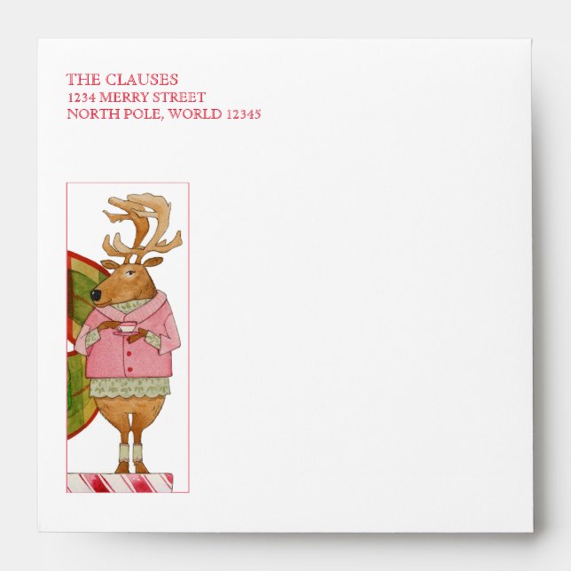 Enveloppes de Carré VIXEN REINDEER (5.25 Cartes) (Devant)