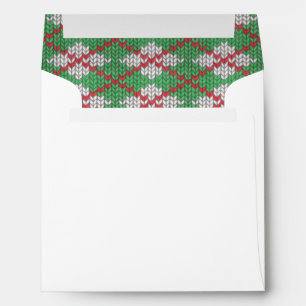 Enveloppes de Carré XMAS JACQUARD KNIT 5,25 pouces