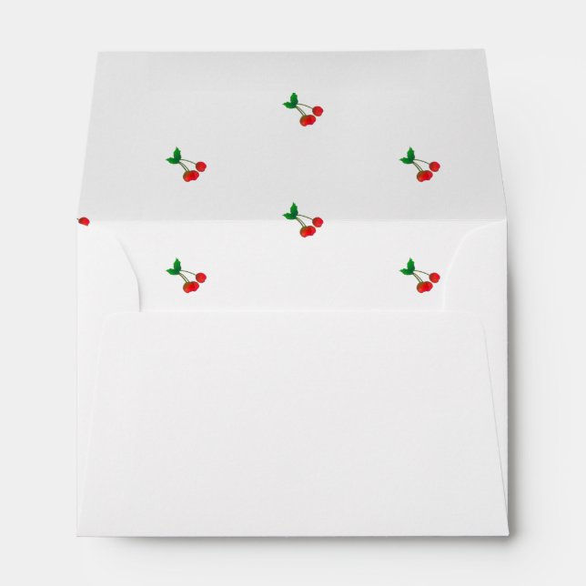 Enveloppes de cottage cerise (Dos (Bas))
