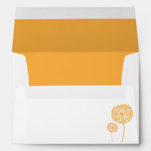Enveloppes de Faire-part de mariage de Dandelion