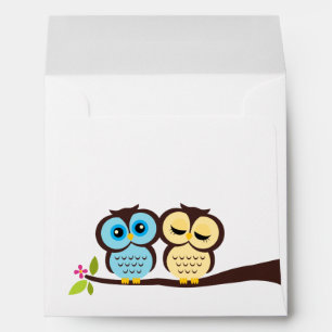 Enveloppes de Hiboux Adorables