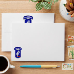 Enveloppes de la 173e brigade aéroportée de l'Armé