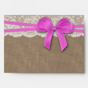 Enveloppes de la collection de Mariages Rustic Pin