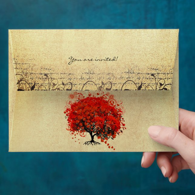Enveloppes de l'arbre cardiaque rouge (Hand)